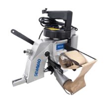 Máquina de cerrar sacos equipada con embudo para ribetear SEWMAQ SWD-26-1S