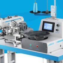 Máquina de botón con torva JACK JK-T373GR