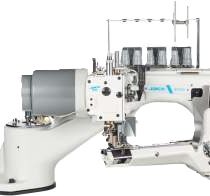 Máquina recubridora de 4 agujas de brazo Flat-Lock JACK JK-8740C-460-02RH/D/UTL/AW1S